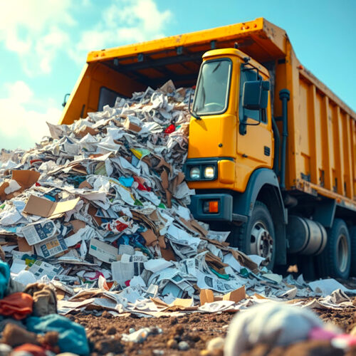Dumping paper regulations Square