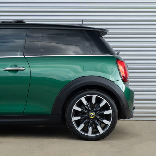 Green Mini EV Square