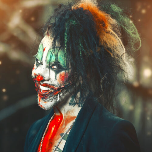 Sinister clown Square